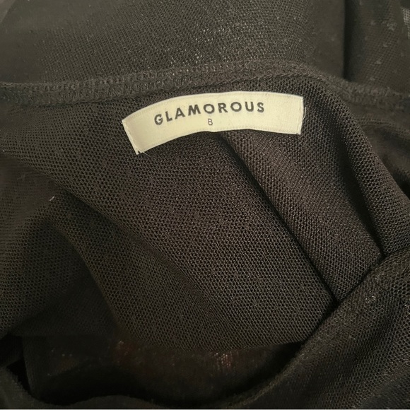 ASOS Sheer Mesh Floral Applique Bodysuit - Picture 7 of 7